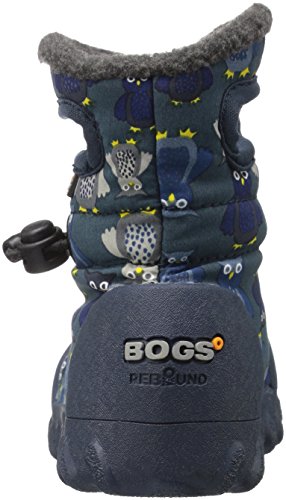 Bogs Boys Puff OWL Navy Insulated Wellies Boot