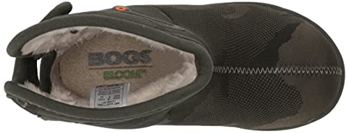BOGS Warm Wellies Boots in Tonal Camo Green