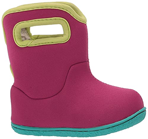 BOGS Baby Magenta Multi Warm Wellies Boots
