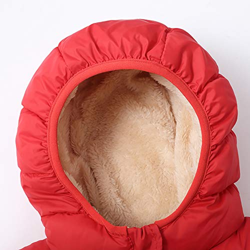 Miyanuby Toddler Hooded Warm Winter Coat - 2-7 Years