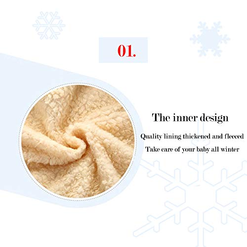 Blue Puffer Jacket with Hood for Infants/Toddlers