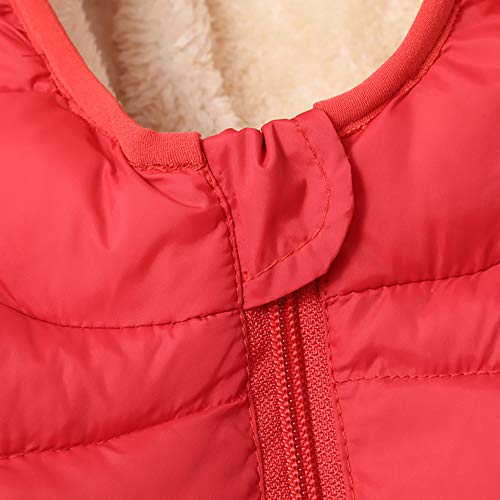 Miyanuby Toddler Hooded Warm Winter Coat - 2-7 Years