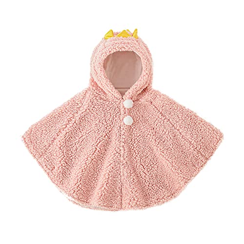 Cozy Knitted Hooded Cape for Baby Boys/Girls
