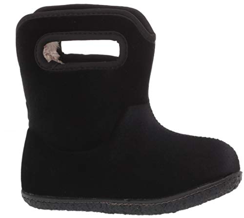 BOGS Baby Girl Black Waterproof Insulated Boots
