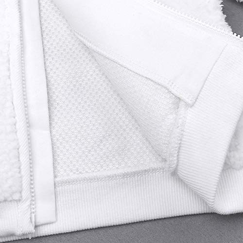 FYMNSI Newborn Baby Girl Fleece Hooded Winter Coat