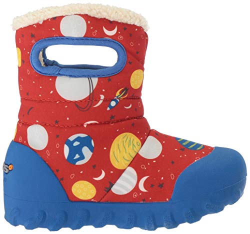 Space Print Insulated Toddler Winter Boot
