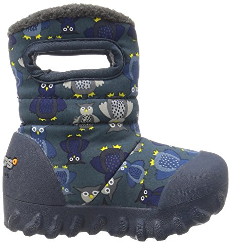 Bogs Boys Puff OWL Navy Insulated Wellies Boot