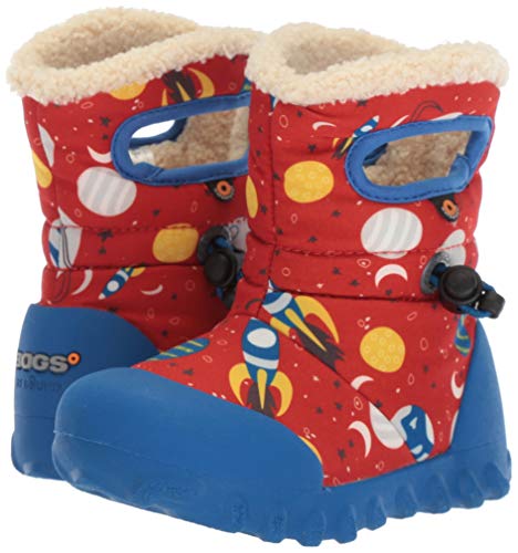 Space Print Insulated Toddler Winter Boot