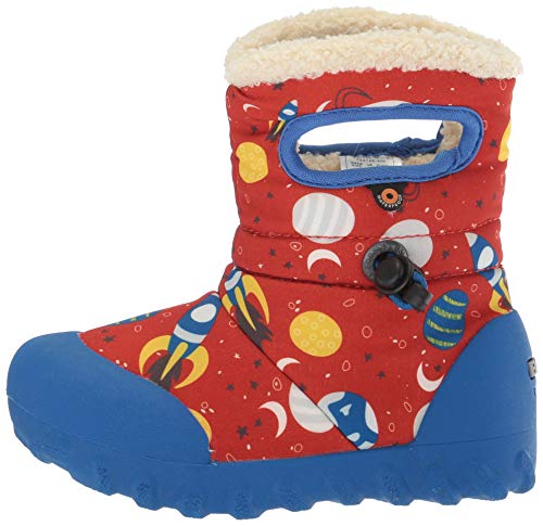 Space Print Insulated Toddler Winter Boot