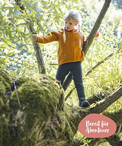 Forest Green Ehrenkind® Natural Wool Baby Walking Jacket