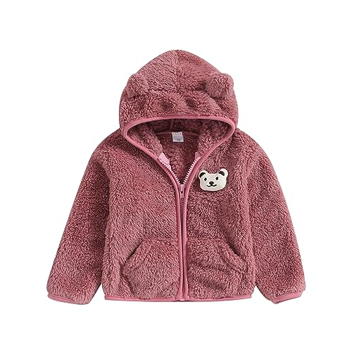 Bear Ears Fleece Hoody for Baby Boys & Girls