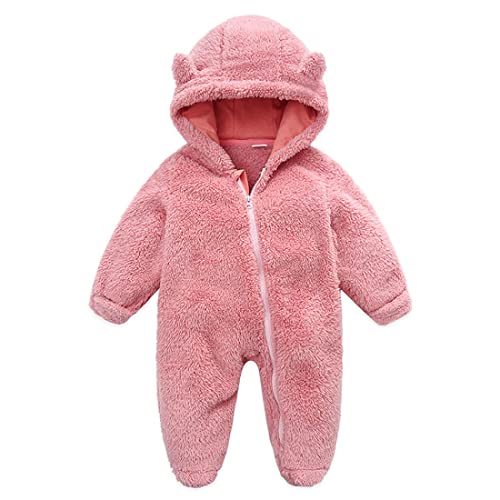 Infant Bear Snowsuit Jumpsuit for Newborn Boy/Girl 6-9Months