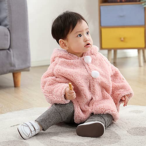 Cozy Knitted Hooded Cape for Baby Boys/Girls