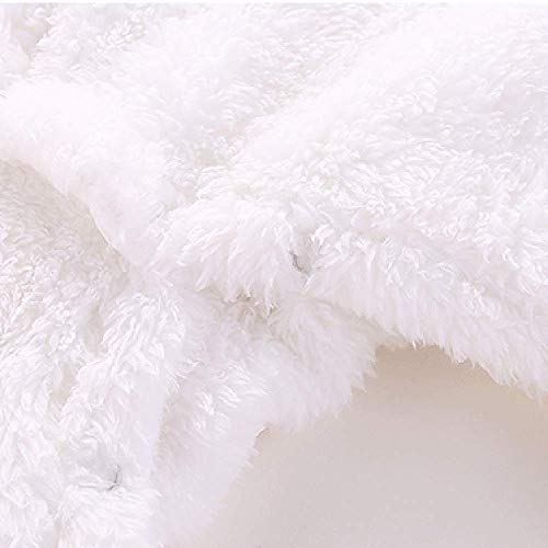 Newborn Baby Cute Bear Ear Fleece Snowsuit Coat