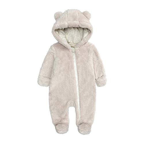MAIGON Baby Hooded Bear Ear Snowsuit Romper