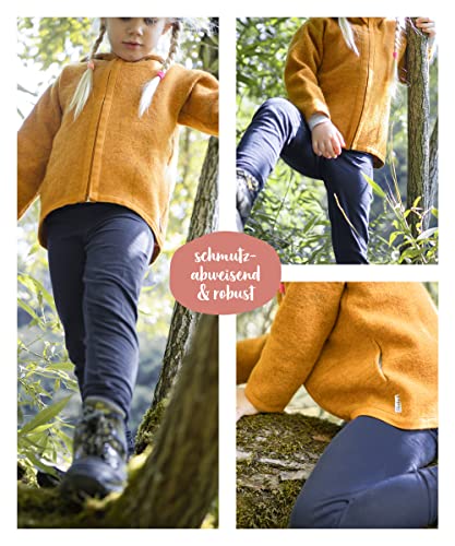 Forest Green Ehrenkind® Natural Wool Baby Walking Jacket