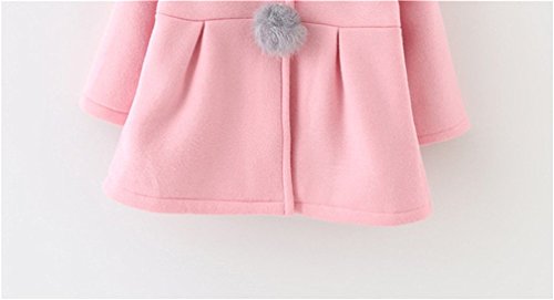 TMEOG Baby Girls Rabbit Ears Hooded Cozy Jacket