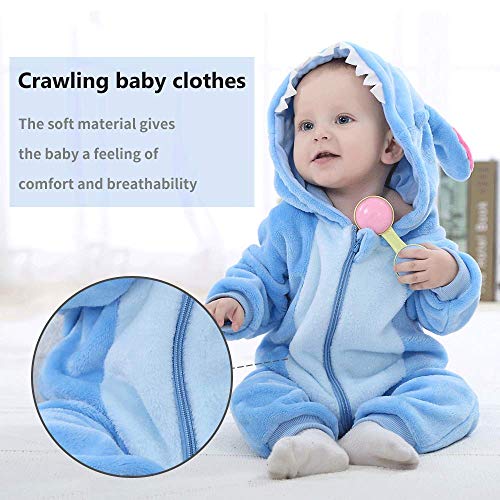 Blue Star Baby Rompers for Newborn Boys and Girls