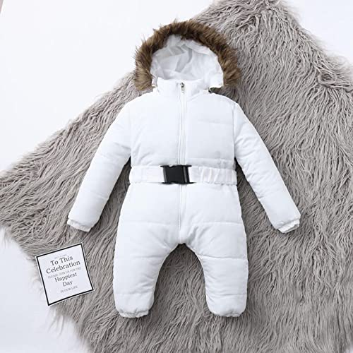 Winter Hooded Jacket for Baby, Unisex 3-24M