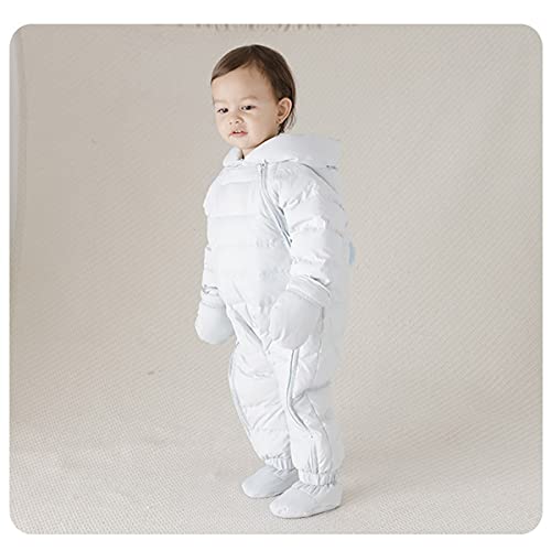 Blue Hooded Puffer Snowsuit for 9-12 Month Baby