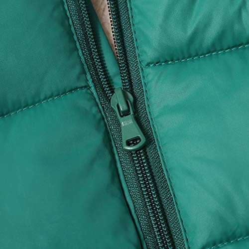 Miyanuby Toddler Hooded Winter Coat - Green