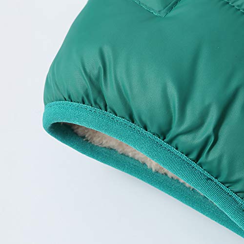 Miyanuby Toddler Hooded Winter Coat - Green