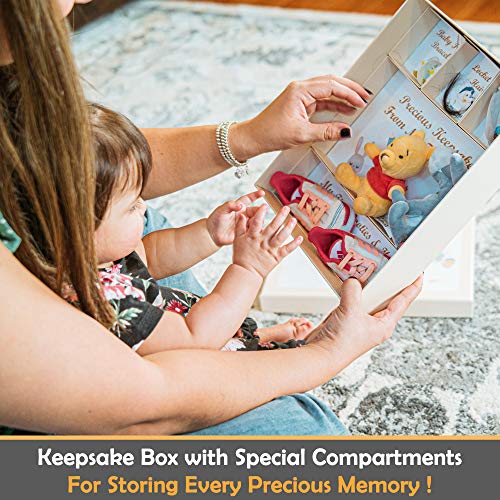 Pearly Tale Baby Memory Book Kit with Keepsake Box