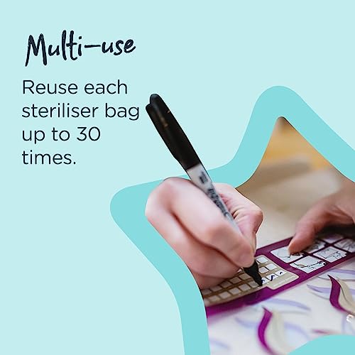 Tommee Tippee Travel Steriliser Bags - Pack of 5