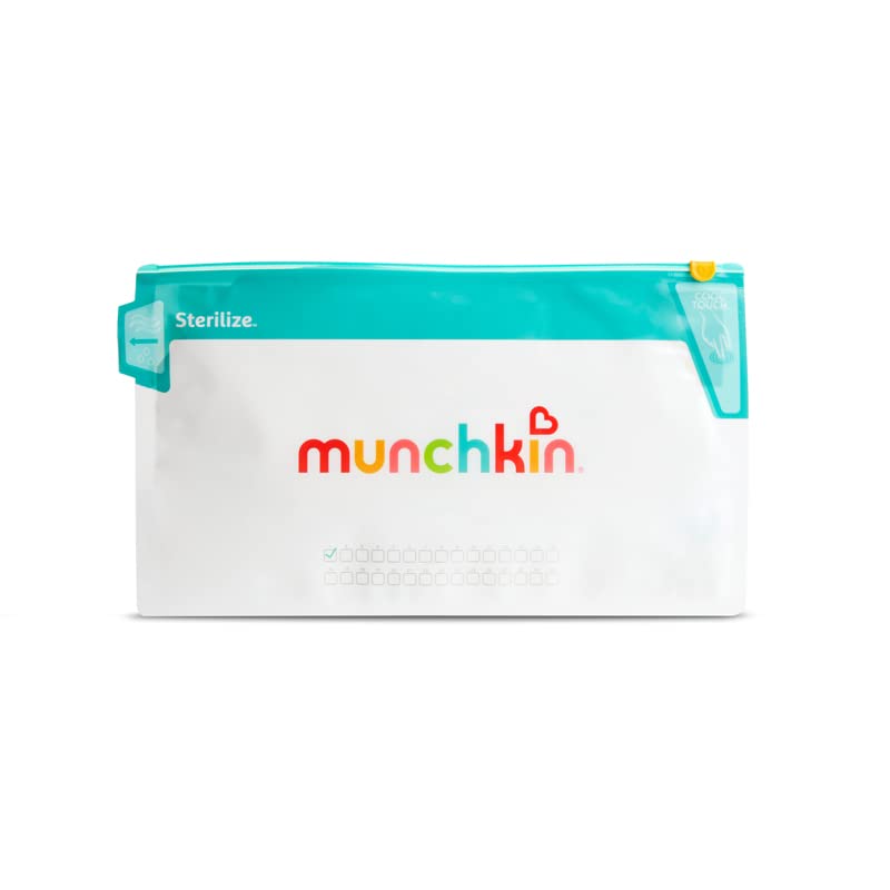 Munchkin Microwave Steriliser Bags & Travel Set