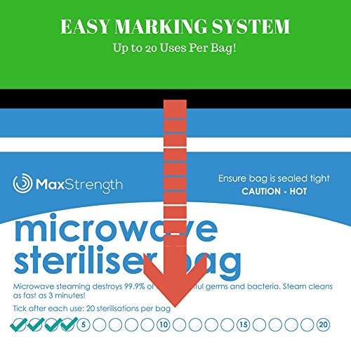 Premium Microwave Sterilizer Bags for Baby Products