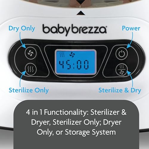 Baby Brezza Electric Steam Bottle Sterilizer & Dryer