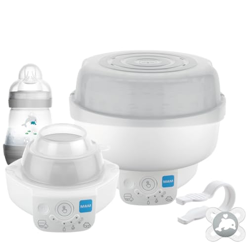 MAM Baby Bottle Steriliser & Warmer - 6 Functions