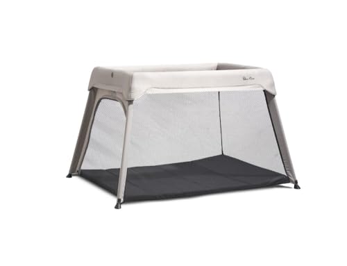 Silver Cross Slumber 3-in-1 Travel Cot in Stone