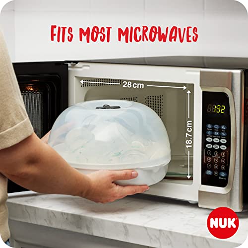 NUK Microwave Steam Baby Bottle Steriliser