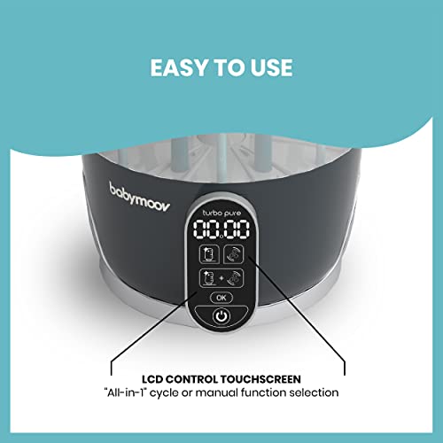 Babymoov Turbo Pure Steam Sterilizer + Baby Bottle Dryer