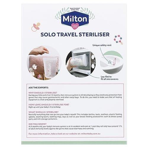 Travel-Friendly Milton Steriliser for Babies