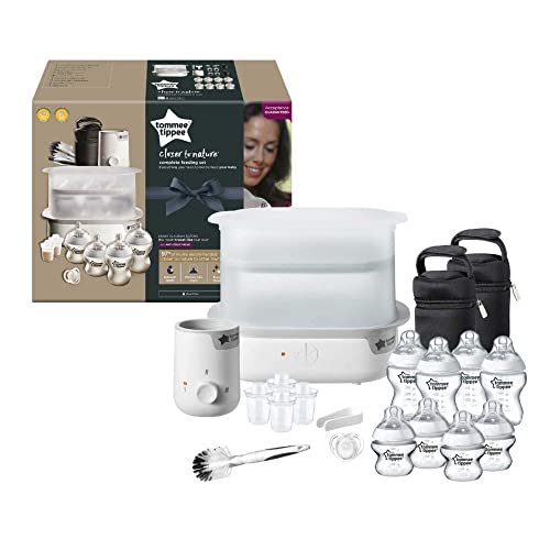 Tommee Tippee Baby Feeding Set: Sterilizer, Bottle Warmer