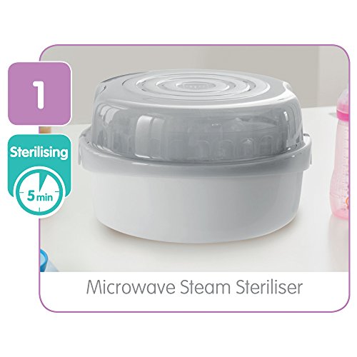 MAM Baby Bottle Steriliser & Warmer - 6 Functions
