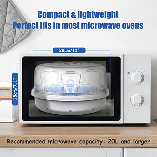 Bellababy Microwave Bottle Steriliser: 2 Min 99.99% Disinfection