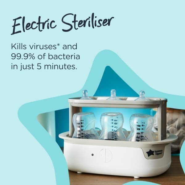 Tommee Tippee Baby Feeding Set: Sterilizer, Bottle Warmer