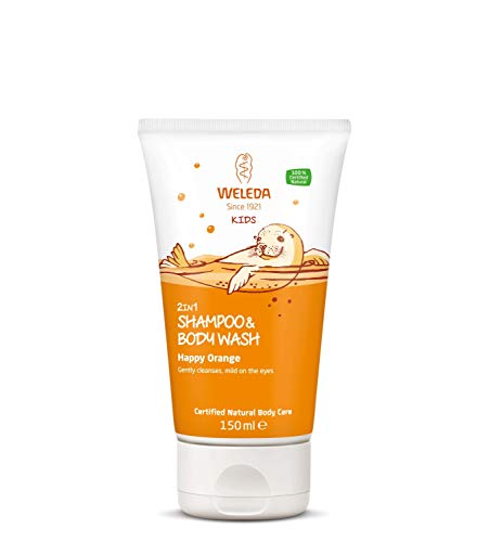 Weleda Happy Orange Kids 2 in1 Shampoo + Body Wash, 150 ml