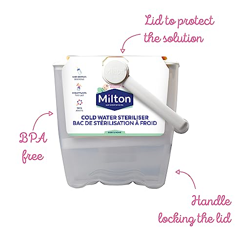 Milton Water Steriliser (White), Varying Packaging