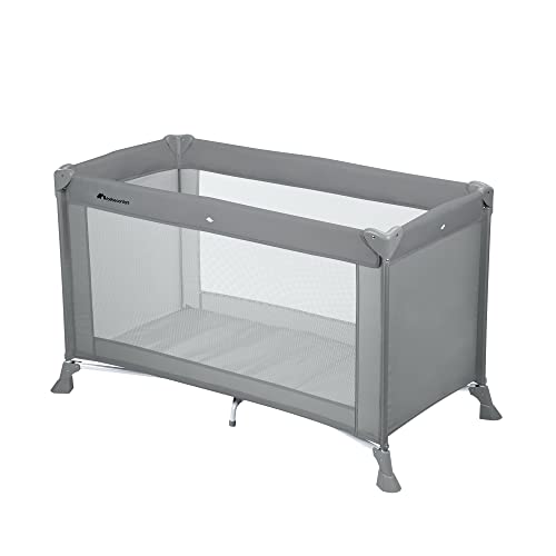 Bebeconfort Soft Dreams Travel Cot, Full Grey