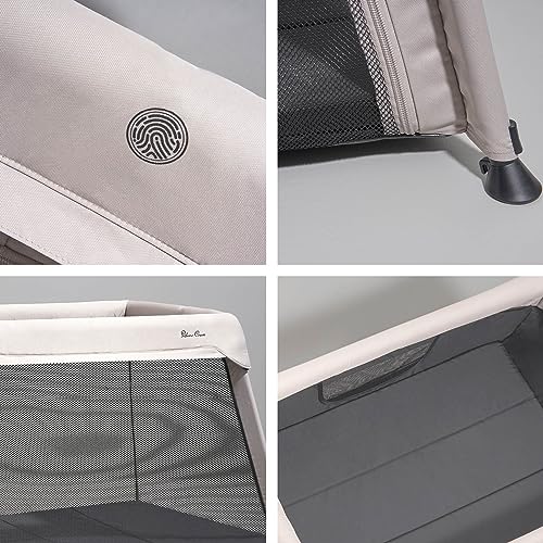 Silver Cross Slumber 3-in-1 Travel Cot in Stone