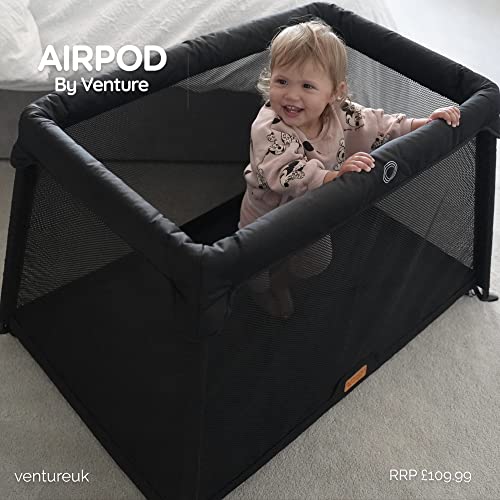 Venture Airpod Travel Cot - Foam Mattress & Carry Bag