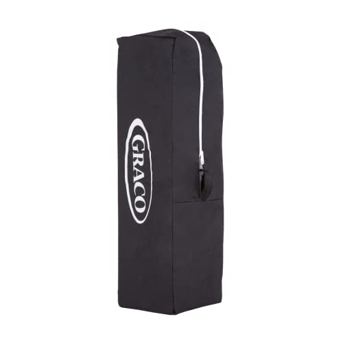 Graco Lightweight Travel Cot, Birth to 3 Years, Black/Grey