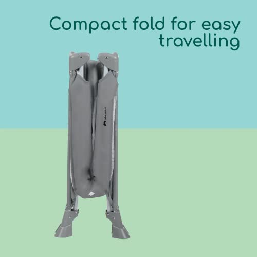 Bebeconfort Soft Dreams Travel Cot, Full Grey