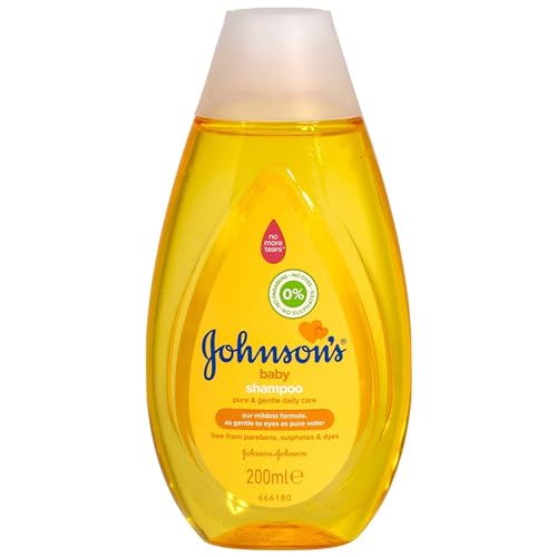 Johnson's Baby Shampoo, Gentle Cleanse, 200 ml