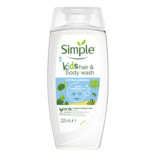 Kids Hypoallergenic Hair & Body Wash with Chamomile Oil