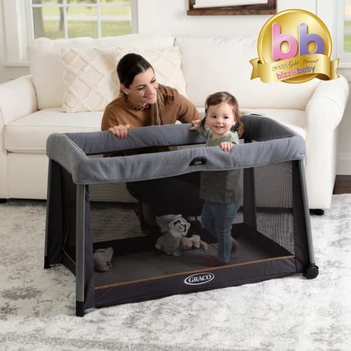 Graco FoldLite Travel Cot - Compact and Stylish